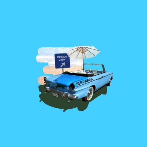 REST AREA cover