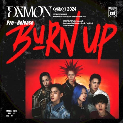 BURN UP cover