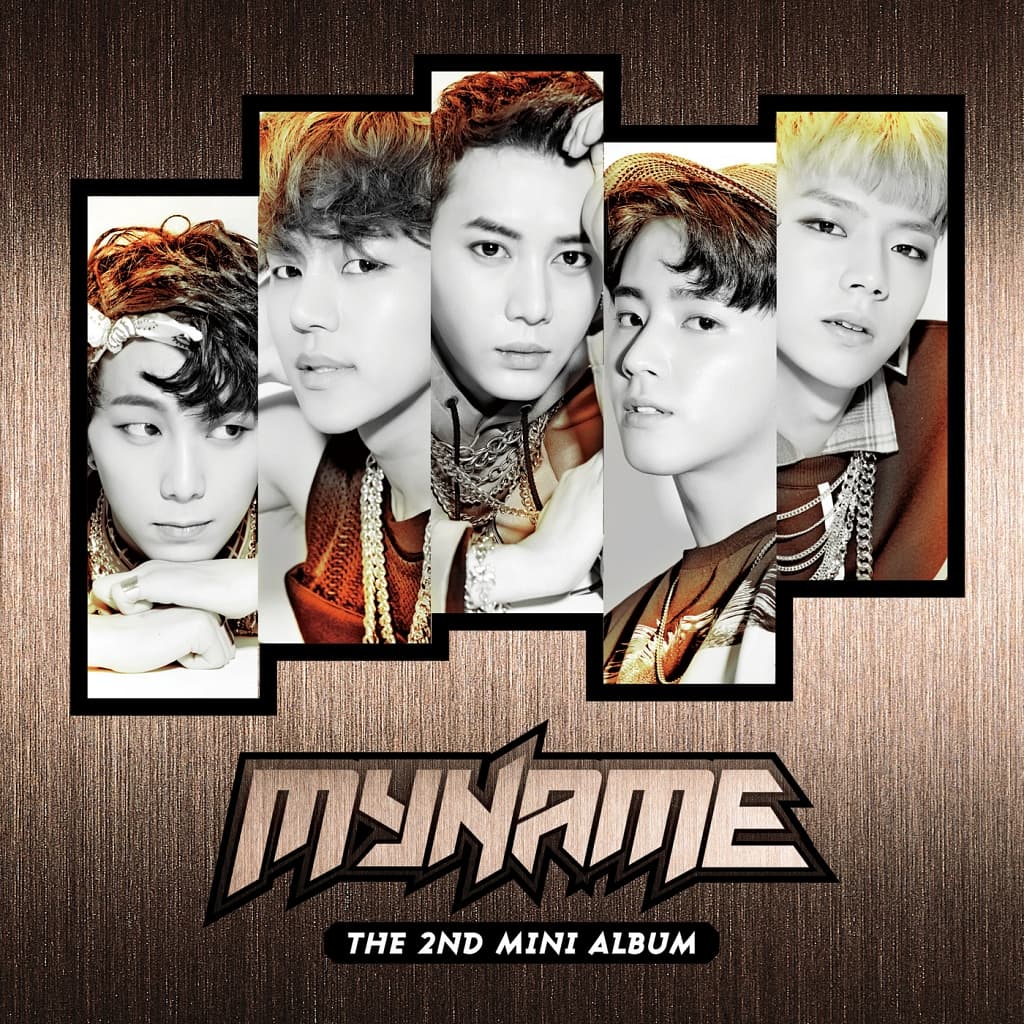 MYNAME 2ND MINI ALBUM cover
