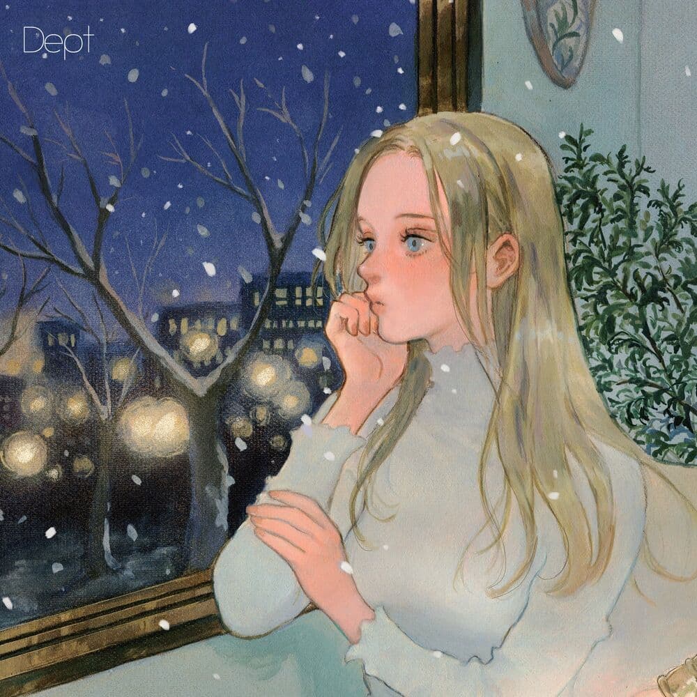 White Snow cover