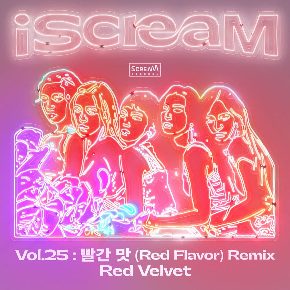 iScreaM Vol.25 : 빨간 맛 Red Flavor Remix cover