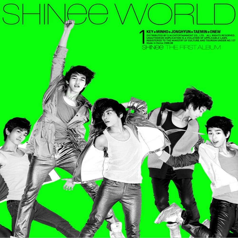 The SHINee World - The 1st Album cover